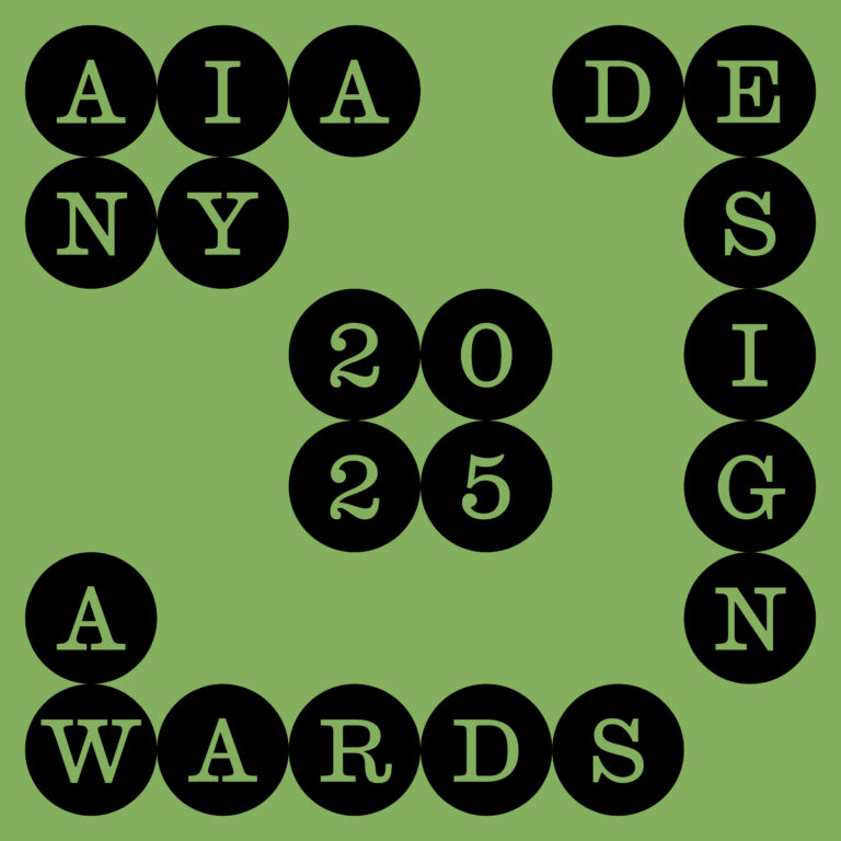 AIANY Design Awards 2025 promotional graphic