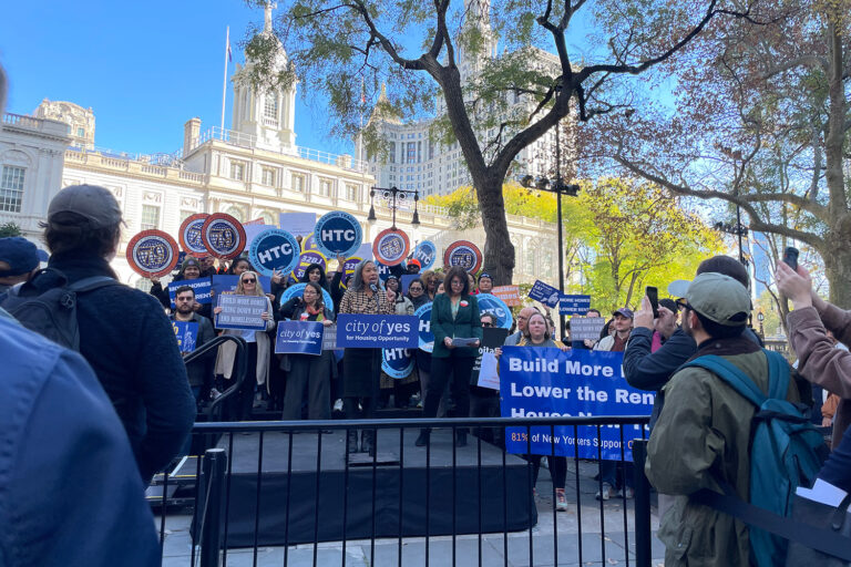 City of Yes rally on November 18, 2024. Photo: AIA New York.